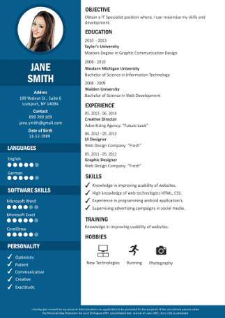 Make resume cv within 6-7 hours