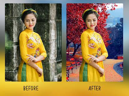 Photo background remove and replace background within...