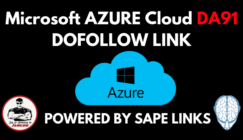 Microsoft Azure DA91 DoFollow Contextual Backlink Pow...