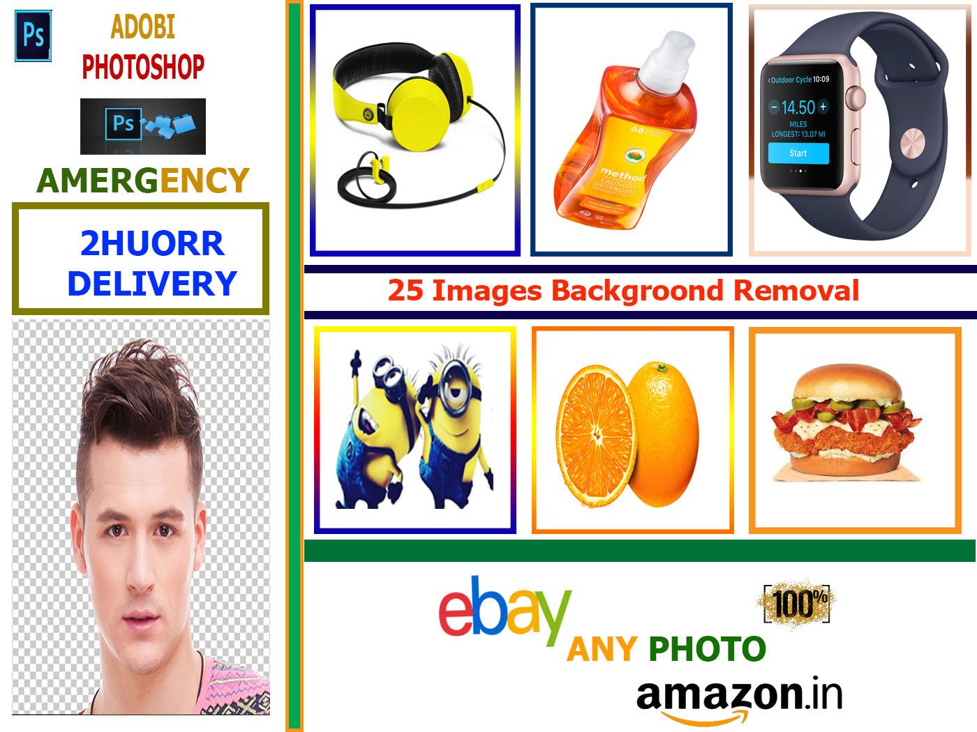 25 images background removal professionally and fast ...