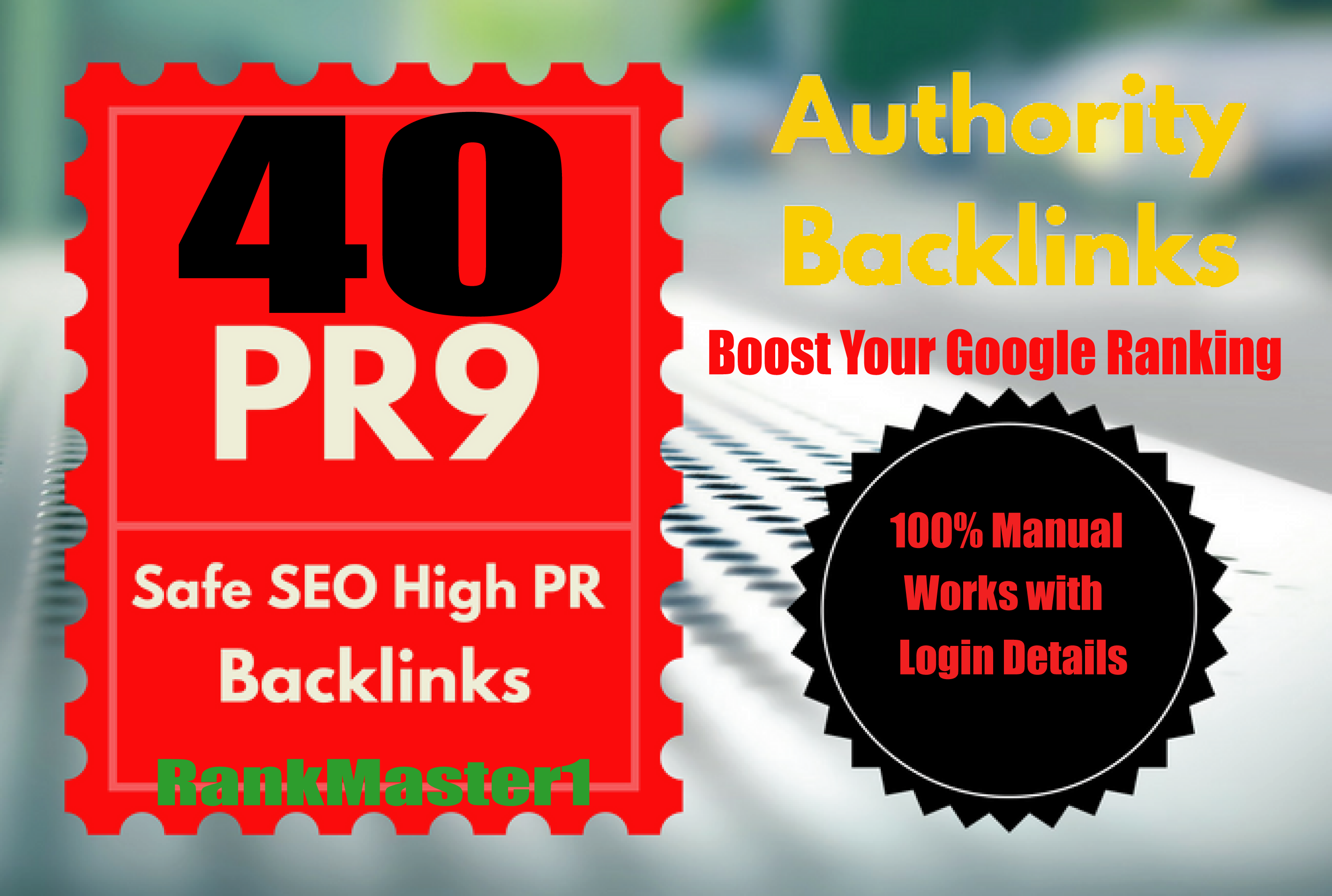 Build 40 PR9 DA 70-100 SEO Backlinks High Trust Autho...