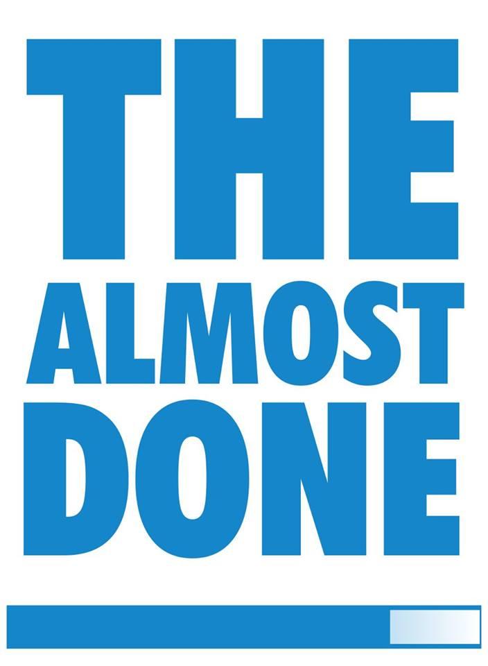 I will publish content on thealmostdone with one link...