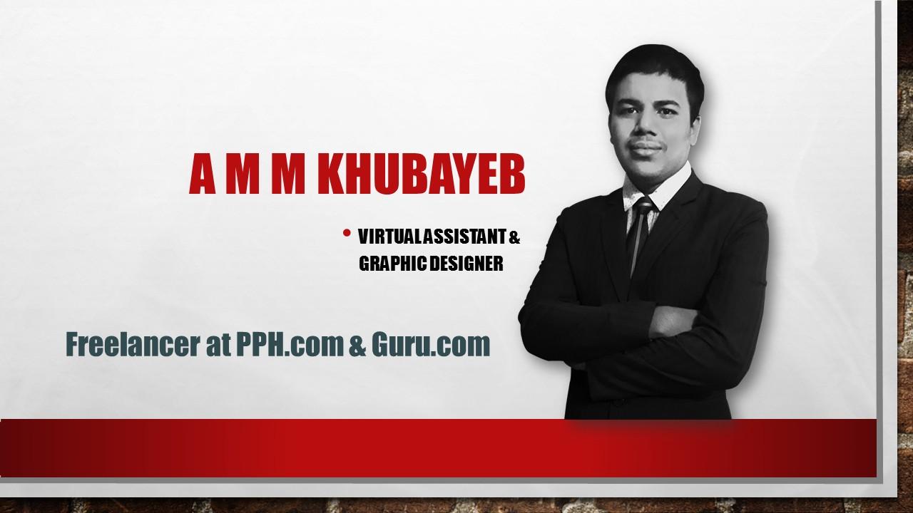 I can provide Virtual Assistant Services