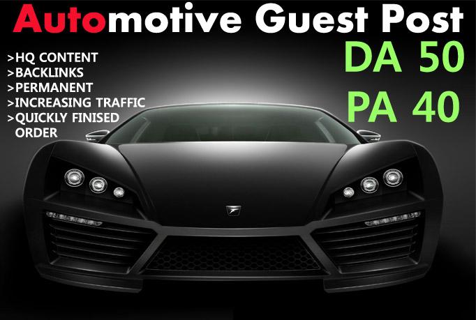 write and publish guestpost on automotive site 2xda50...