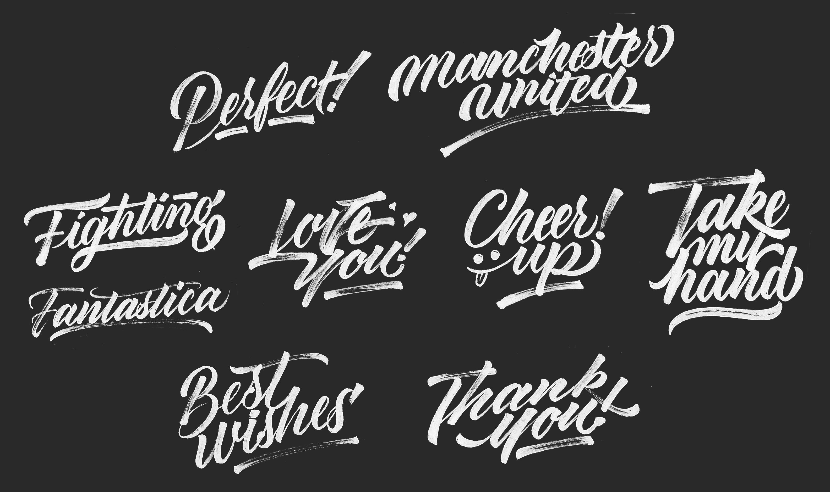 Signature Design or Logo Design in Brush lettering St...