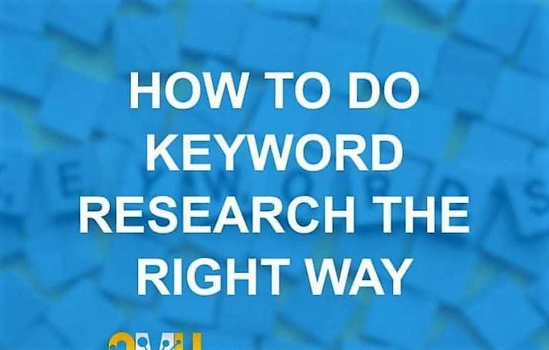 do keyword research and competitor analysis for your ...