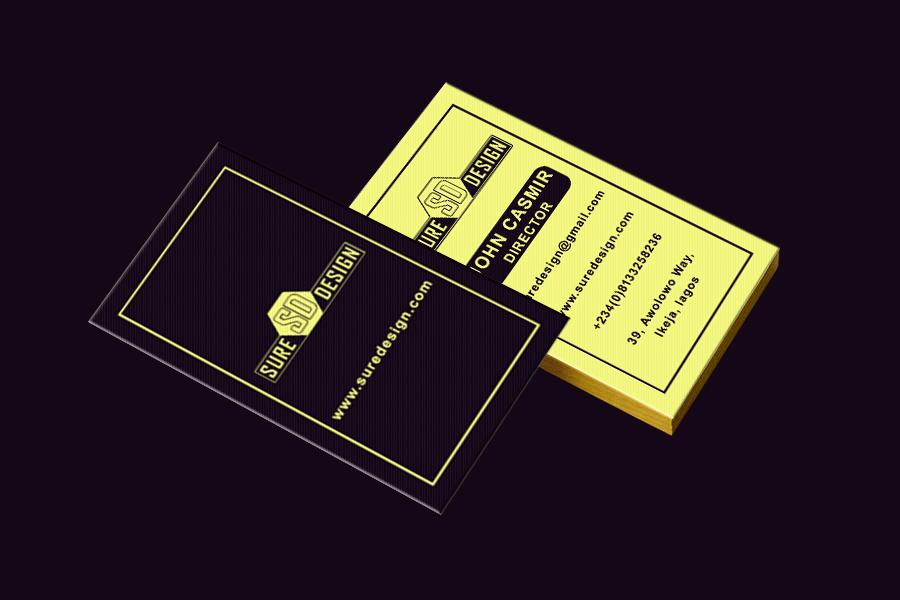 Create A Modern Business Card For Your Company