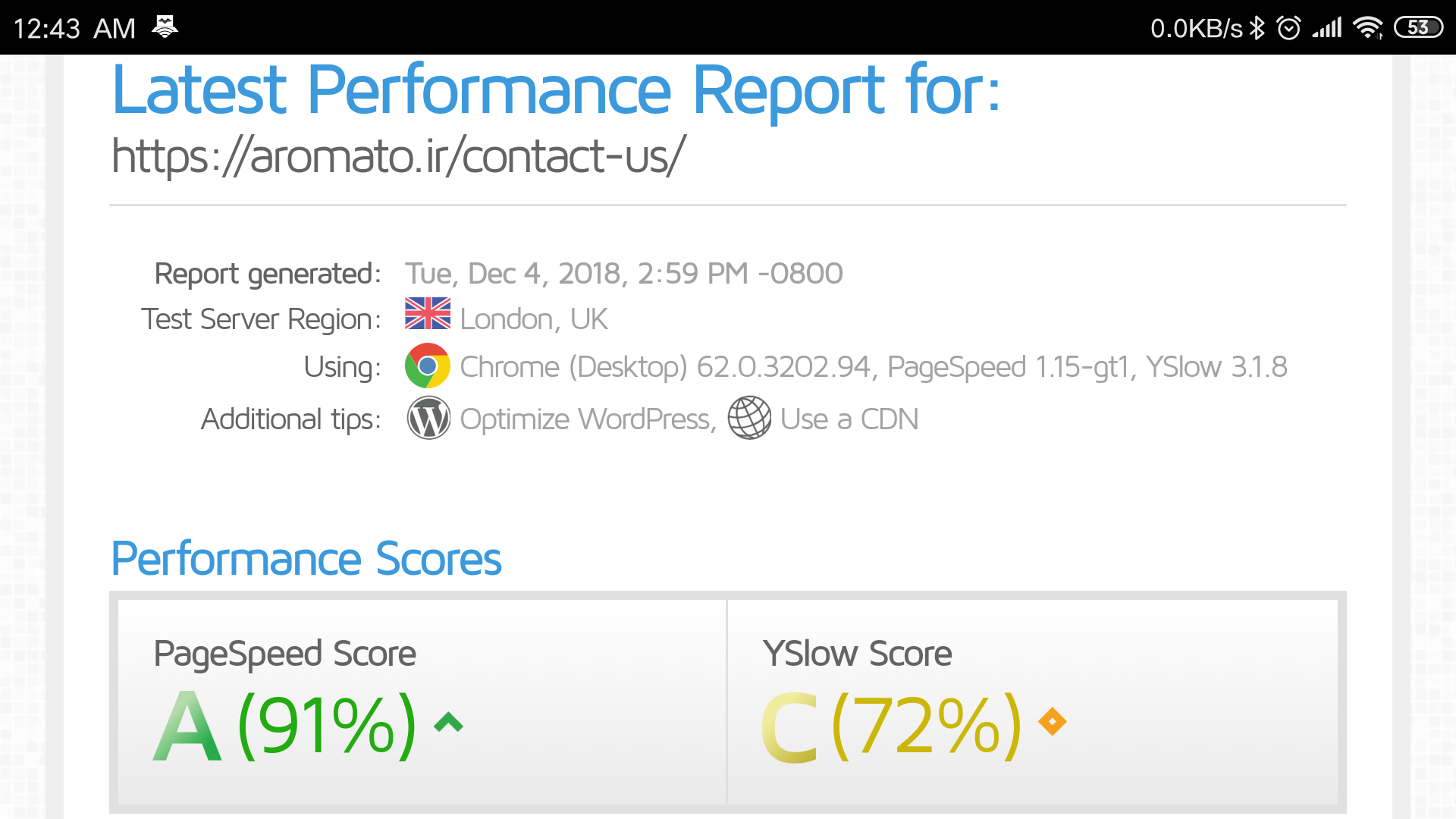 making you a professional wordpress website