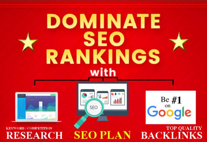 do 1 month full seo for your website to increase your...