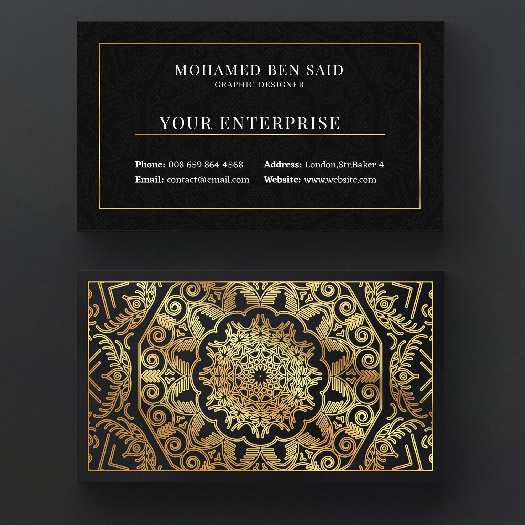 Professional Business Card Design