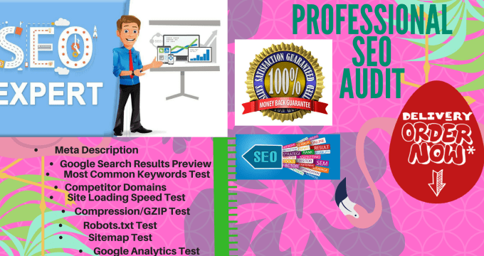 website analysis complite SEO audit report checklist ...