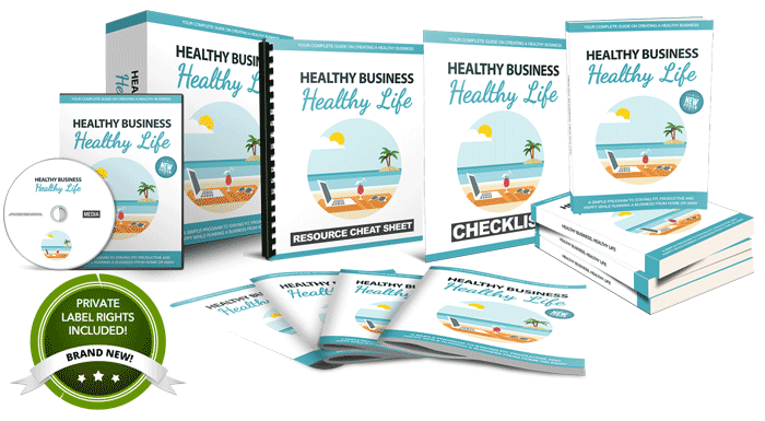 Healthy Business, Healthy Life PLR Package
