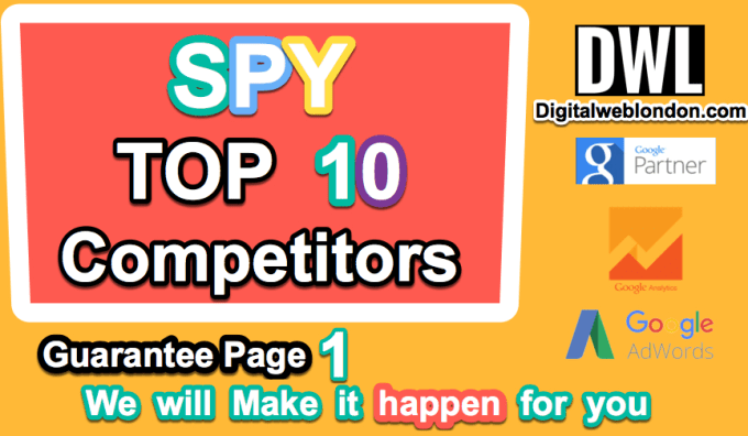 spy top 10 competitor, create actionable SEO report 2...