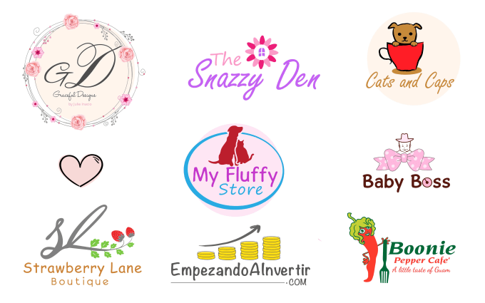 create hand drawn logo designs