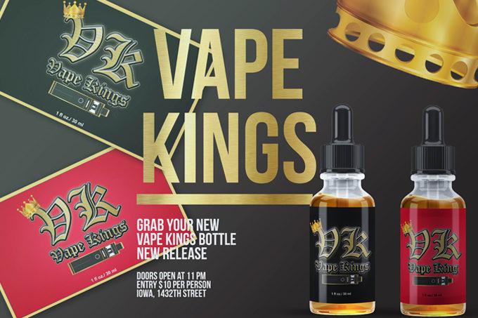 create a vape, e liquid, or e juice label for your b...