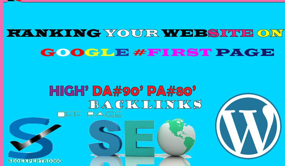 Off Page White lavel SEO Backlinks link building Your...