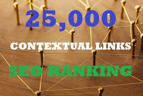 Do 25000 Contextual Tiered SEO package