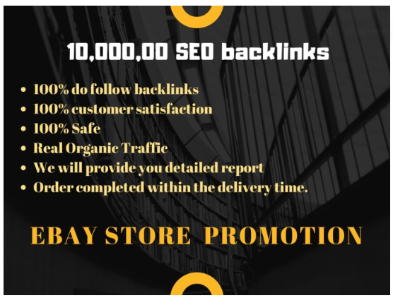 do 10,000, 00 seo backlinks for ebay promotion for be...