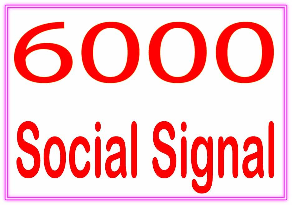 DO Create 6000 Social signal PR6 to PR10 Backlinks an...