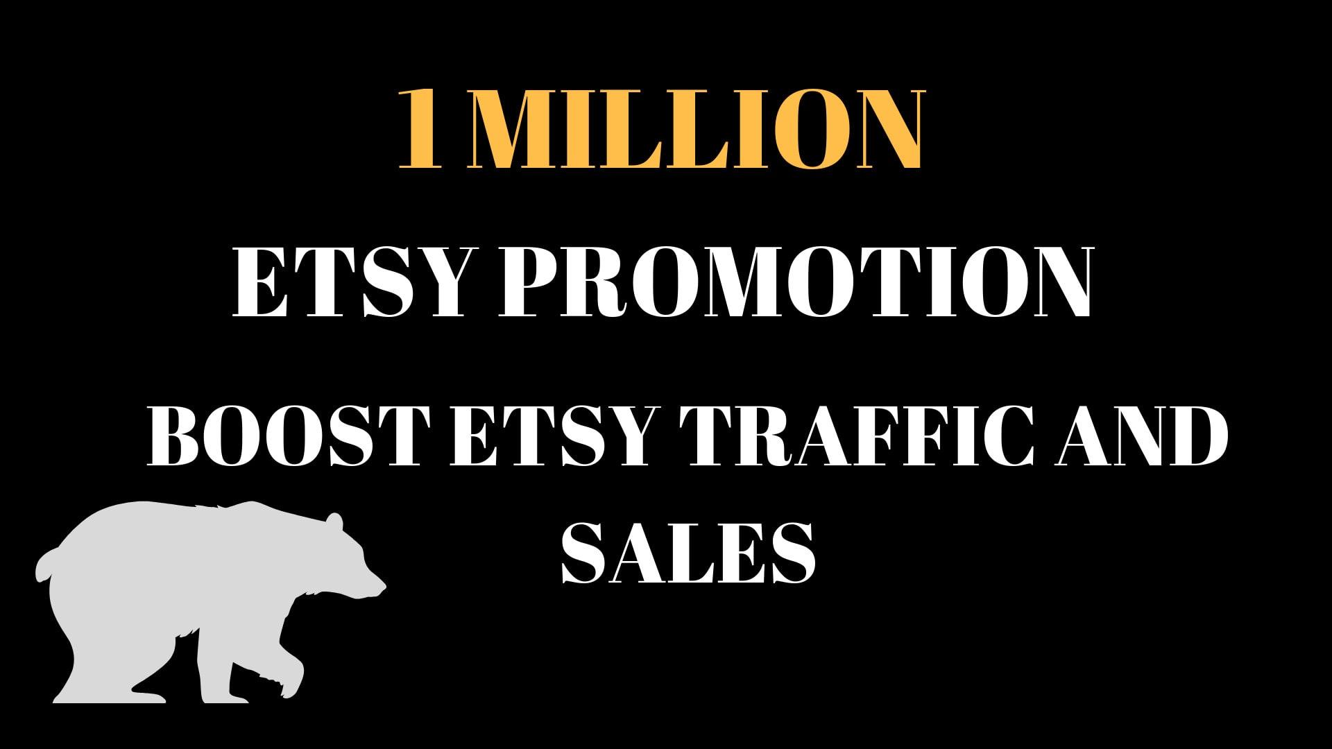 do 1 million seo backlinks for etsy promotion, boost...