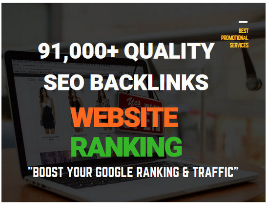 create 519,980 quality SEO backlinks for website rank...