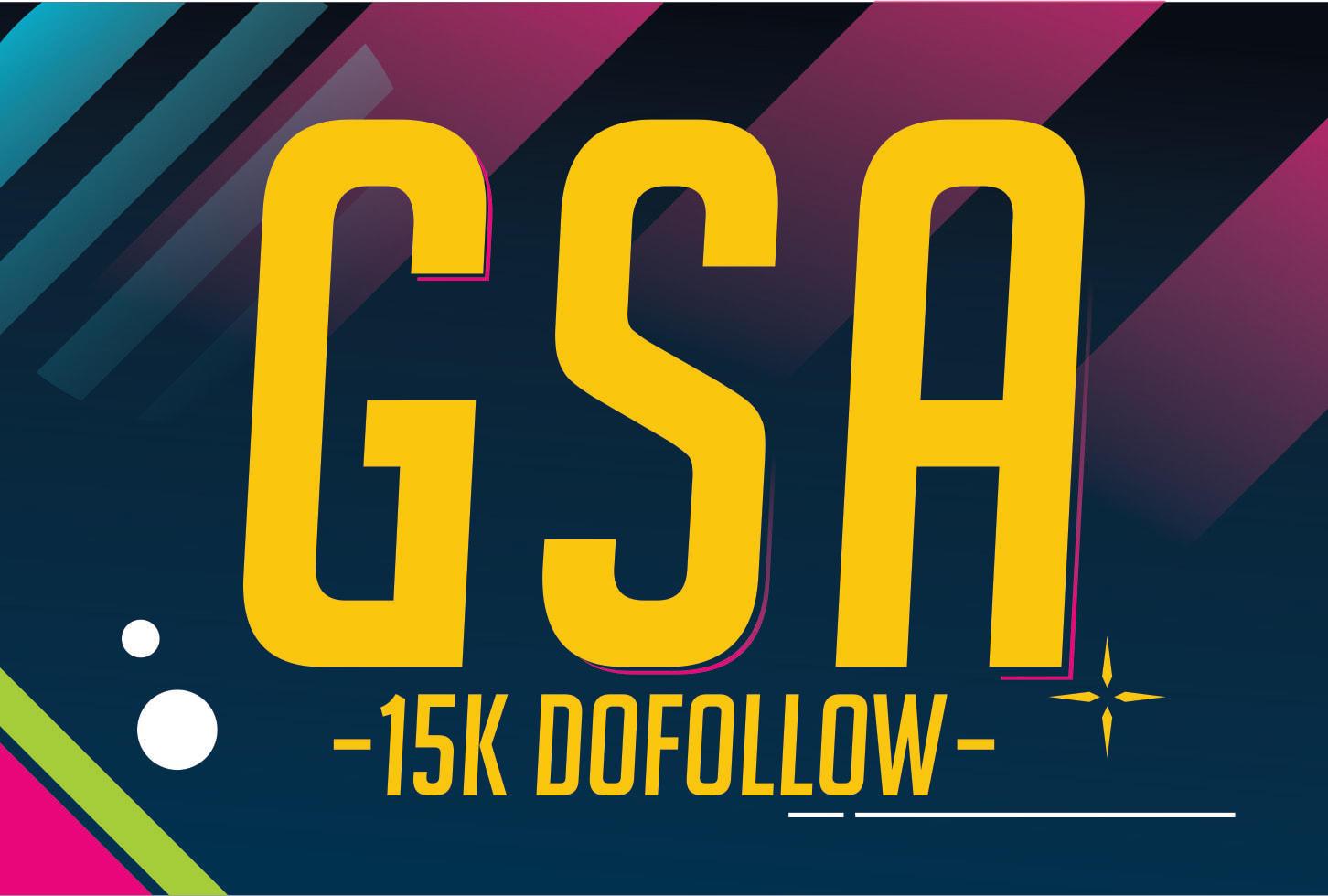 create 15000 dofollow seo gsa backlinks unlimited web...