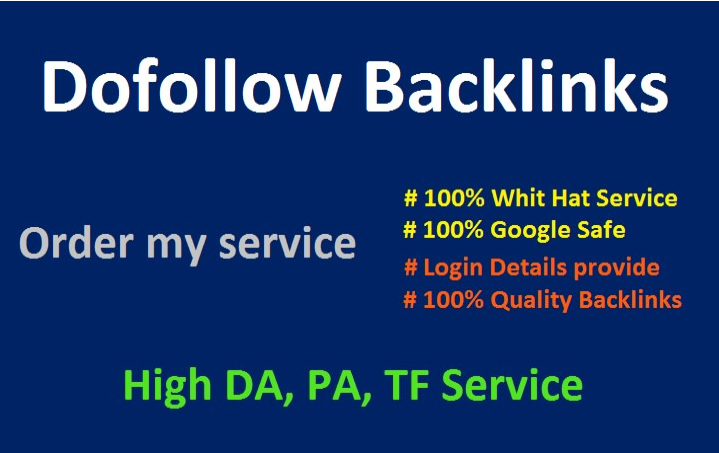 create 45 dofollow, seo, backlinks