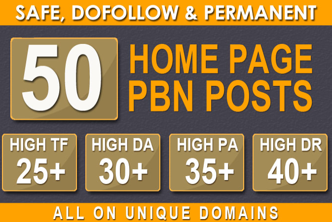 quality 50 pbn posts dofollow backlinks to website im...