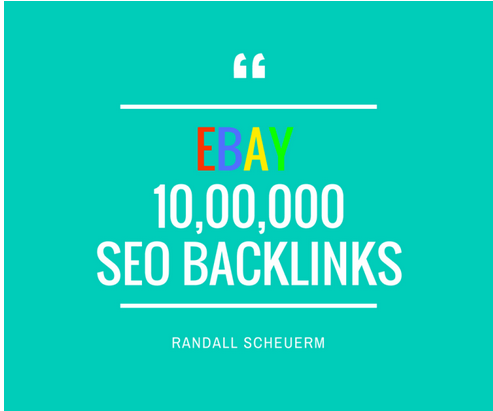 Make 10, 00,000 GSA, SER, SEO backlinks for ebay sa...