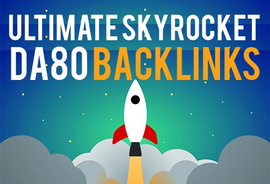 Improvde Ranking with15 backlinks on DA80 to DA90 sit...