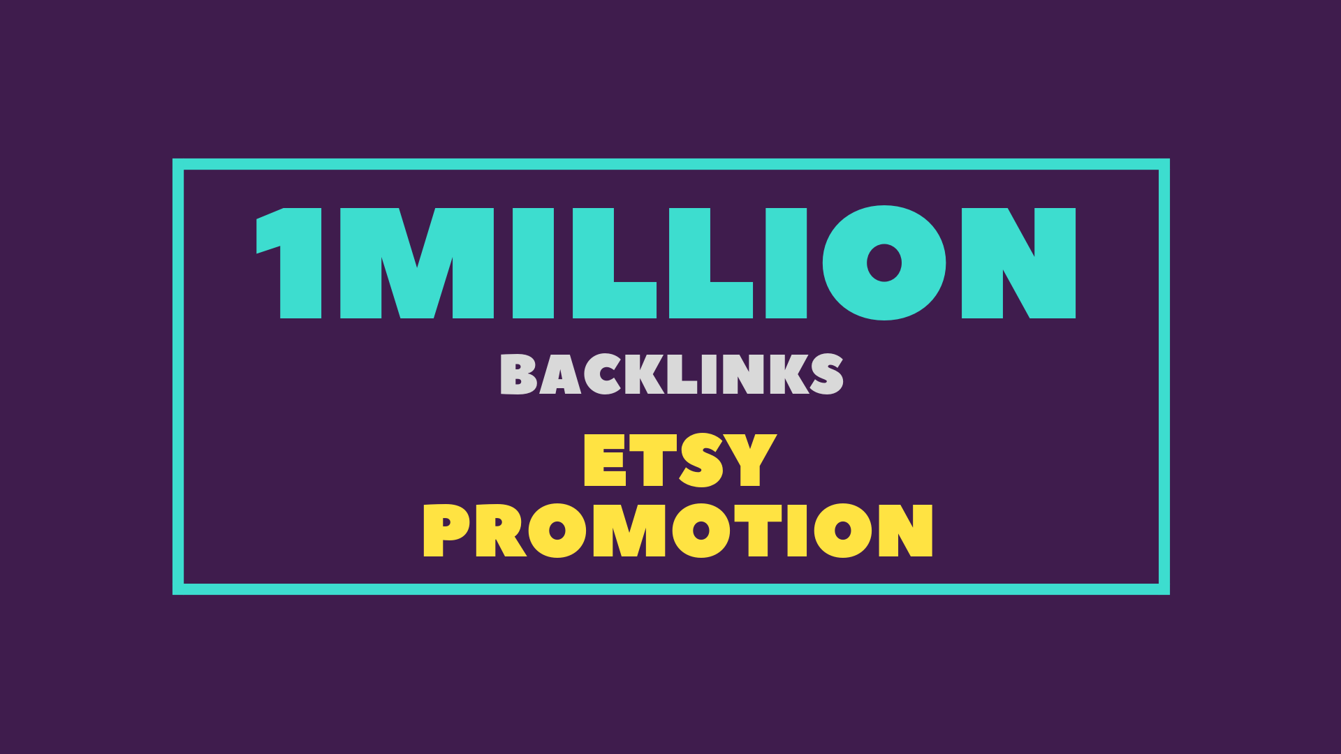 1 million GSA SEO backlinks for your etsy store promo...