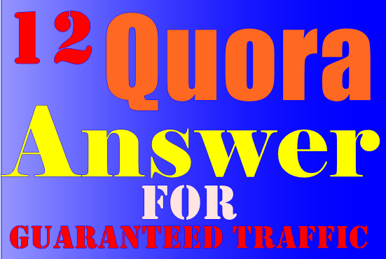 12 Guaranteed Quora Answer For ranking Your Website a...