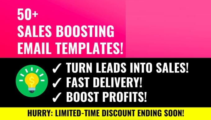 Send 50 Sales Email Copy Templates