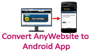 convert your site or any site to the Android applicat...