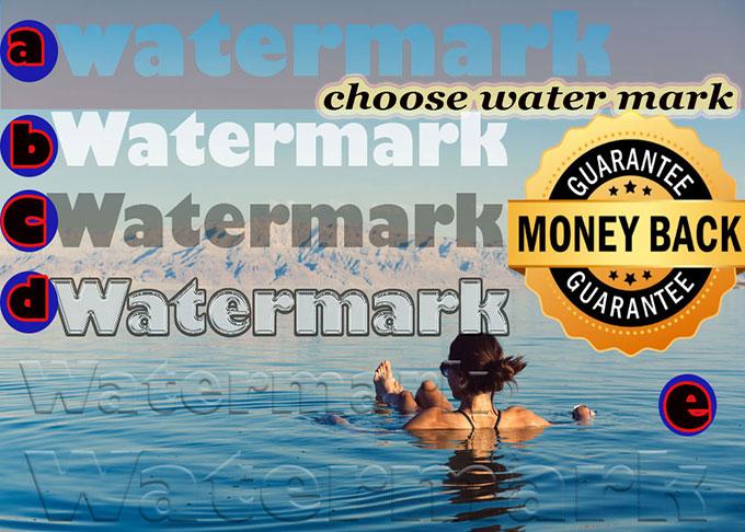 Do Add Watermark, Any Thing, Remove Background, Phot...