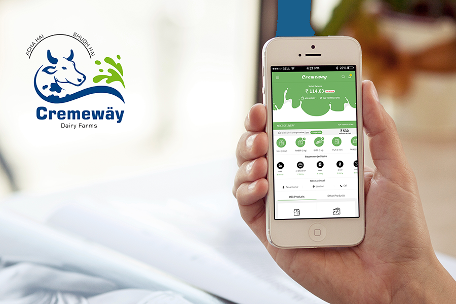 Mobile App for Milk Delivery