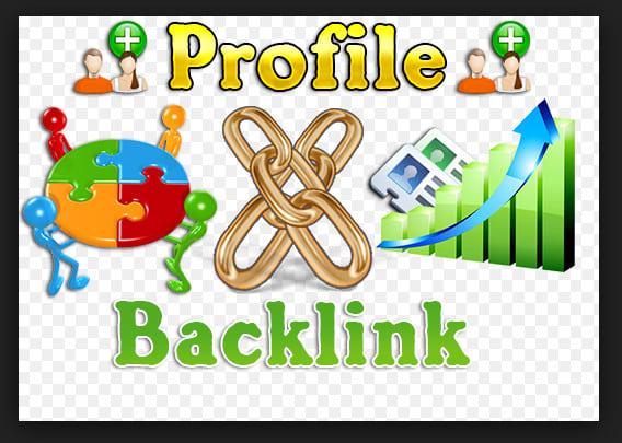 Create 20 High DA Profile Back link Manually for Your...