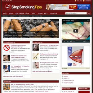 Fully Automated Wordpress Stop Smoking Website - 100 ...
