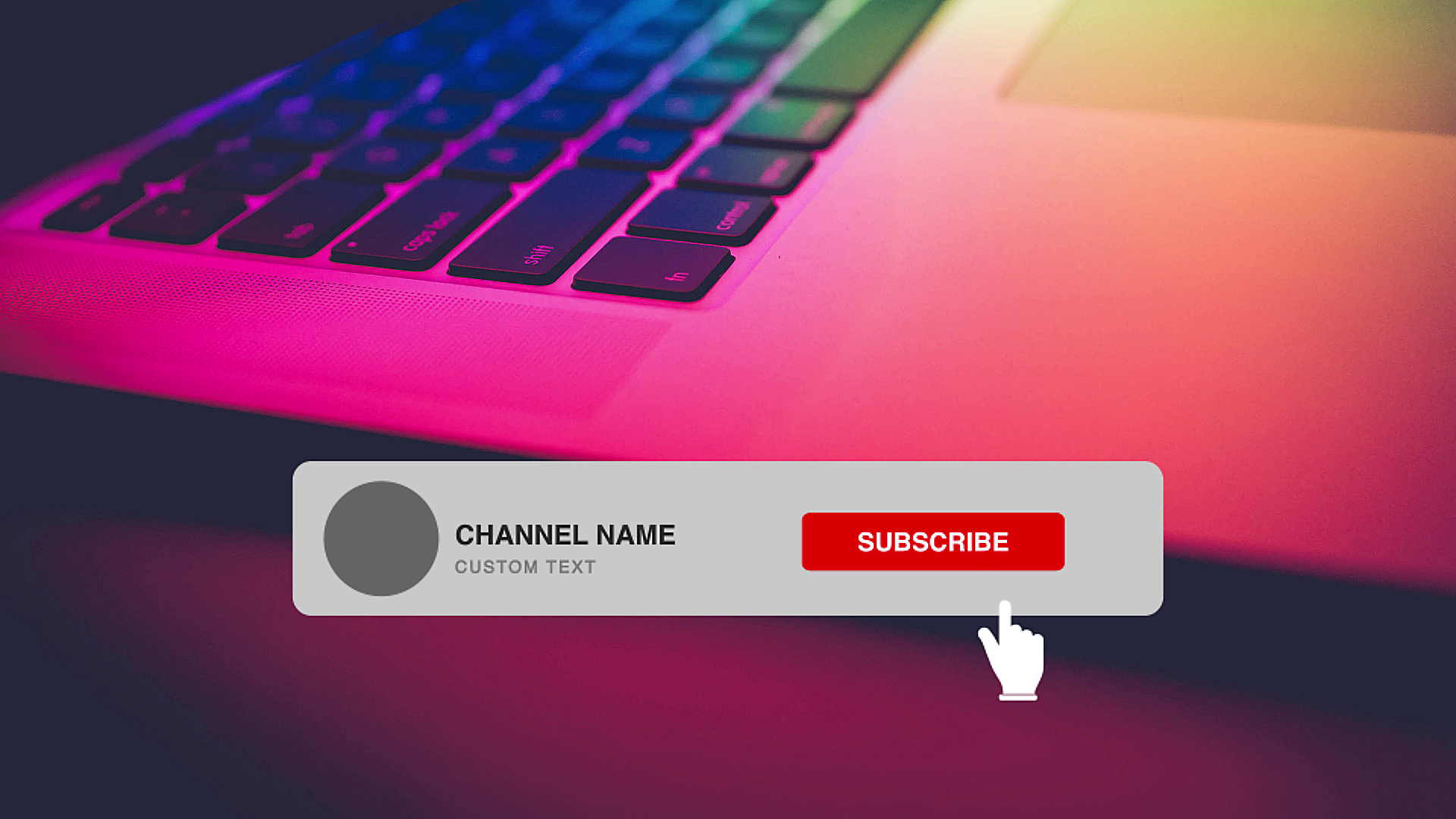 Design Mind Blowing Sub Button and Bell Icon Outro An...