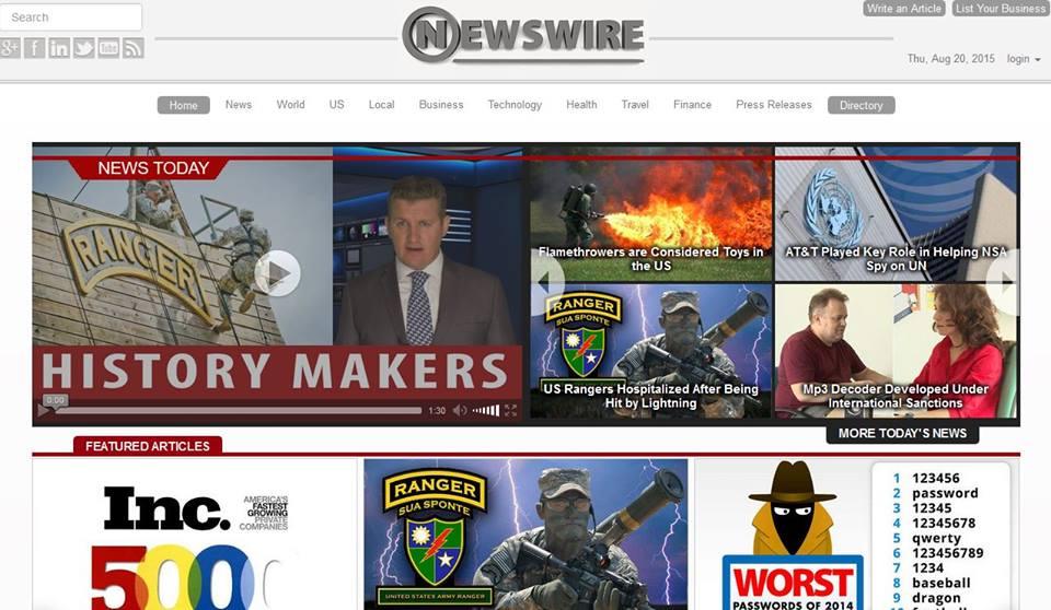 Dofollow guest post on press site NewsWire. net DA61 ...