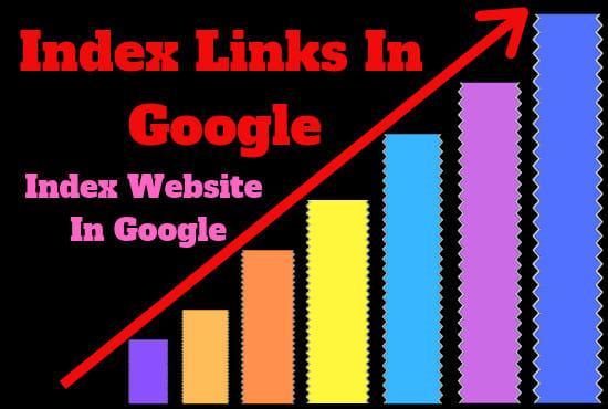 index your website and create up to 3000 seo backlink...