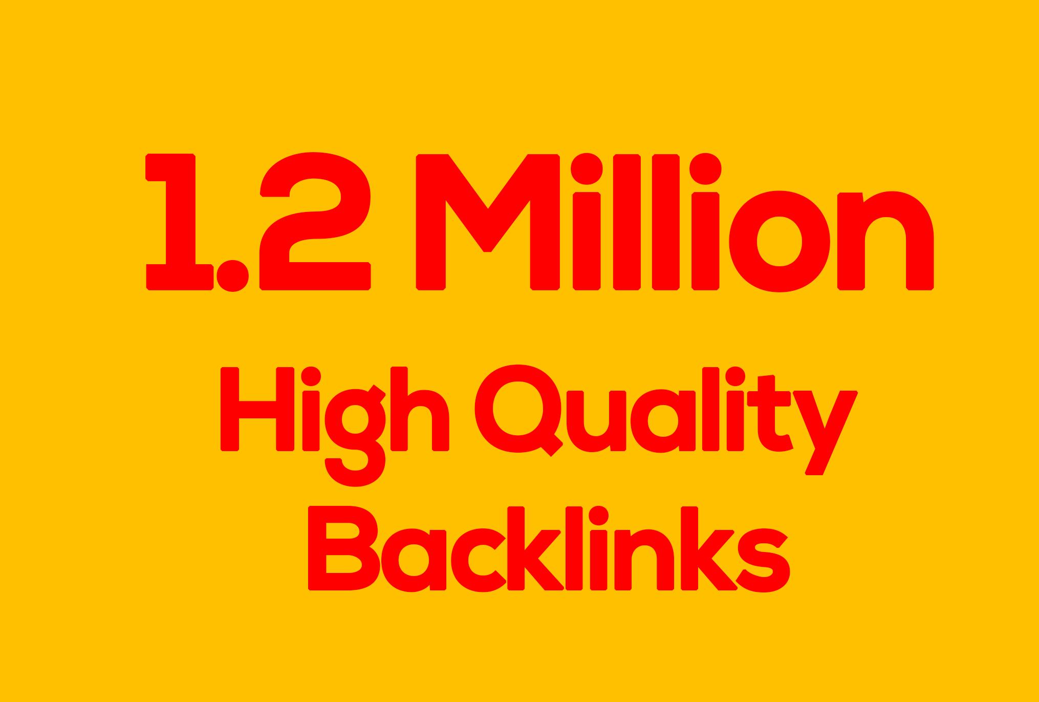 1.2 Million GSA SER Dofollow Backlinks