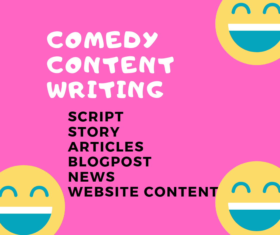Premium Comedy Story Script Articles blog post Writin...
