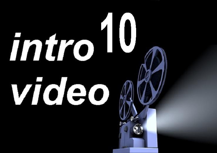 do 10 Amazing HQ intro Video with extras and promotio...