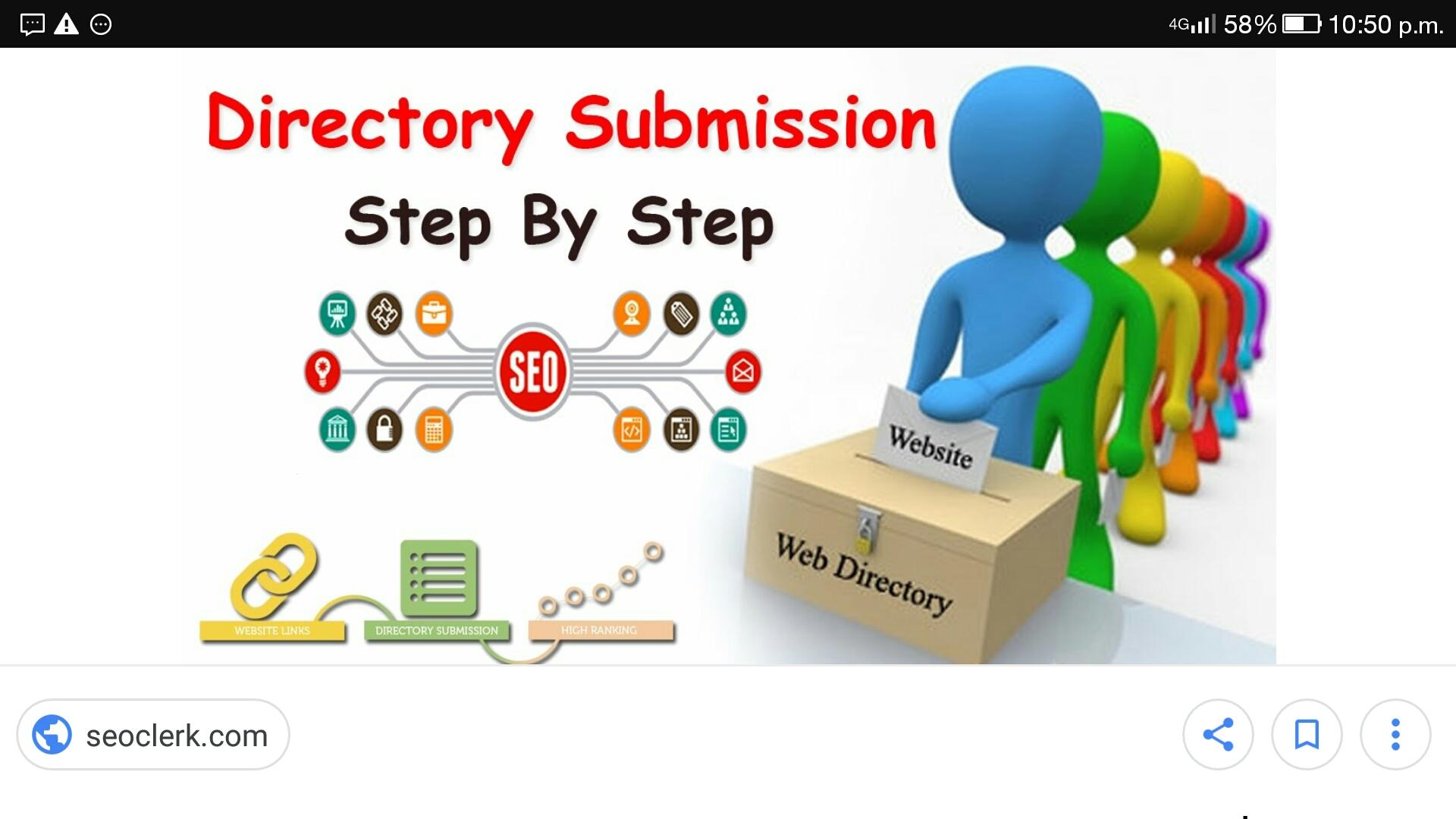 If you want to post your website address in 500 direc...