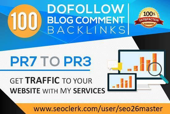 MANUALLY Create 100 Do follow Blog Comment Back Links...