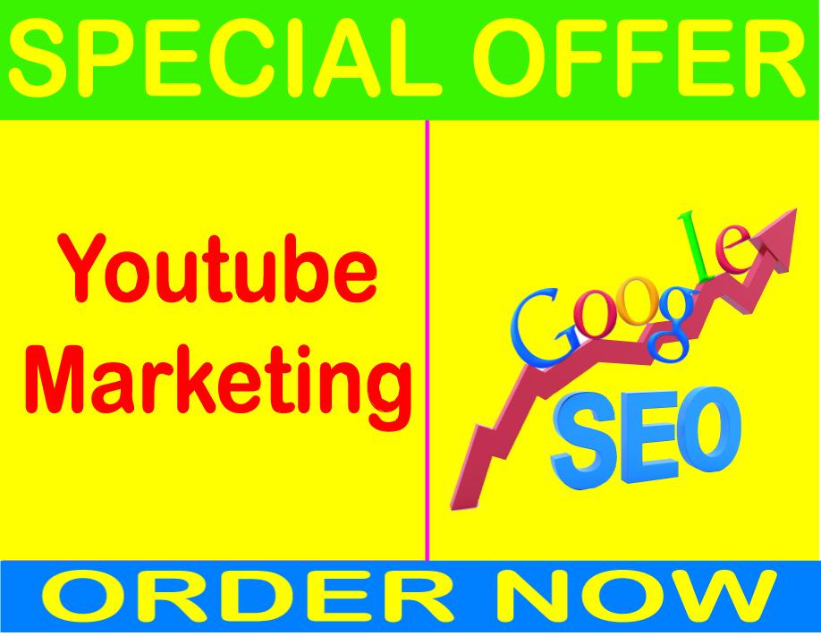 SEO Campaign-Promotion your business Or You-tube 5000...