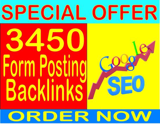 Top SEO Service- I will do 3450 Form Posting PR9 Safe...