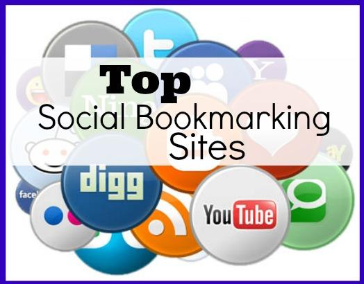 create top 30 social bookmarking sites from PR9 to PR...