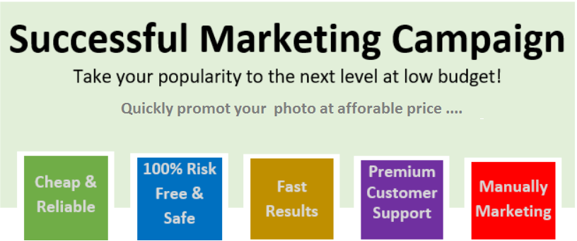 High Quality Profile Marketing for your Business Page...